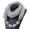 thumbnail image 1 of Clearance! Feledorashia Womens Scarves Necklace Pendant Scarf Soft Necklace Scarf Party Dance Accessories Holiday Gifts, 1 of 3