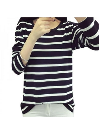 Black White Striped Shirt