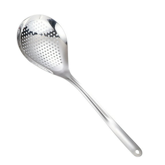 Stainless Steel Skimmer Strainer Slotted Spoon Colander Mesh Deep Fryer Oil Frying Scoop for Removing Filtering Cooking Kitchenware