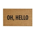 thumbnail image 1 of Clearance! Fenull Oh Hello Welcome Funny Cute Doormat Door Mat Welcome Friends Doormat Funny Doormat New Home Door Mat, Carpet Clearance Sale, 1Pc Floor Mat 40X60cm Khaki, 1 of 5