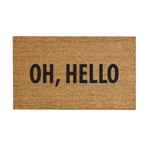 Clearance! Fenull Oh Hello Welcome Funny Cute Doormat Door Mat Welcome Friends Doormat Funny Doormat New Home Door Mat, Carpet Clearance Sale, 1Pc Floor Mat 40X60cm Khaki