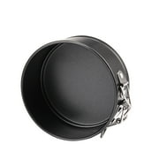 Clearance! Fenull Pan Tray Spring Round Stick Non Tin Base Baking Cake Loose Form Cake Mould, Baking Tray Clearance Sale, 1X Cake Mold Black