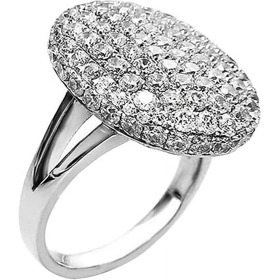 Clearance Film Rings Ring White Gold Plated Cz Women Wedding Ring Engagement Ring9