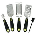 thumbnail image 1 of Clearance! Five Piece Set Stainless Planer Cheese Grater Cheese Grater Potato Thread Multifunctional Grater Kitchen Gadget, 1 of 6