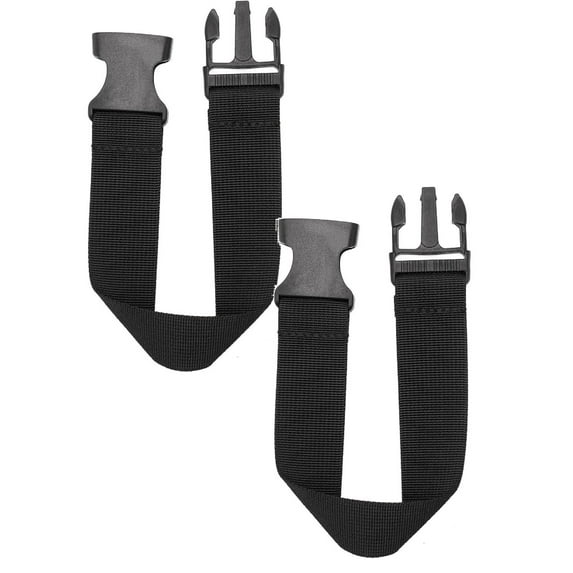 Clearance Fixed clip under $5,1 Black Portable Simple Fashionable Belt Extender For Fanny Pack Strap Extension Waist Bag Belts Belt Extender For Fanny Pack Luggage And Waist Packs 2PC