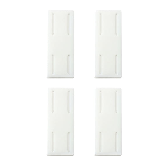 Clearance Fixing Clip under $5,Power Strip Fixator No Self Adhesive Plug Retainer Wall Mount Punch Power Strip Fixator For Desk Wall Kitchen WiFi Router Remote Control 4pc