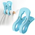 thumbnail image 1 of Clearance Fixing Clip under $5,Large Clip Clothespins Strong Wind Quilt Plastic Quilt Clamp Drying Sheets Holder Drying Clothes Clip, 1 of 9