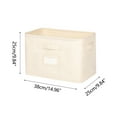 thumbnail image 1 of Clearance Flexible Totes Clothes and Blanket Storage Bags, Perfect for Closet Organization and Storing Under Beds 79a, 1 of 2