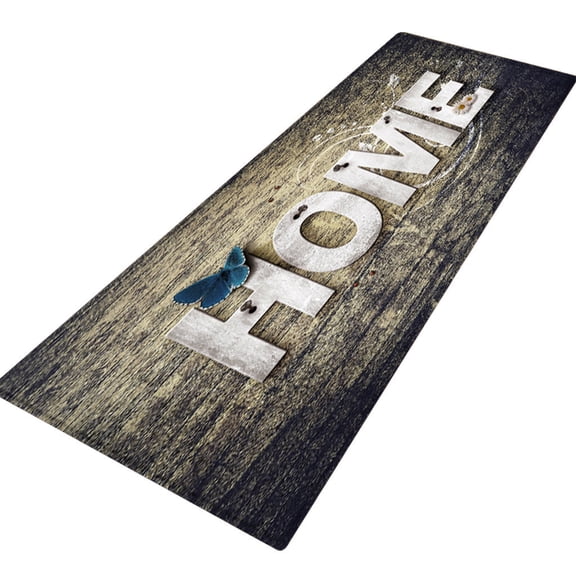 Clearance Floor Mat for Farmhouse/Layered Door Mats/Living Room Farmhouse Kitchen Throw Rug for Entrance Bathroom and Bedroom Traditional Area Rug for Entryway, Bedroom, Kitchen, Bathroom 16x48 Inches