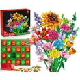 Clearance Flower Advent Calendar 2024,Flower Bouquet Advent Calendar