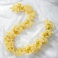 thumbnail image 1 of Clearance Flower Garland 5.9FT Artificial Oriental Cherry Flowers with Green Leaves Hanging Floral Garland for Backdrop Wedding Wall Arch Christmas Room Party Table Decor Champagne Spring Home Decor, 1 of 9