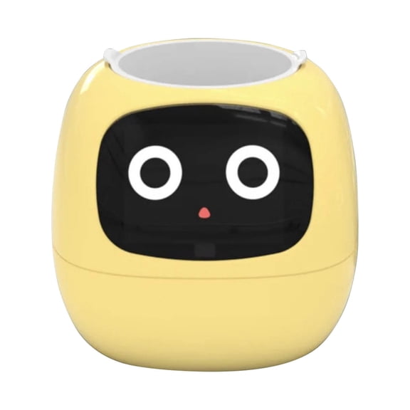 Clearance! Flower Pots Outdoor Smart Flowerpots Smart Pet Planter Ai Planter Intelligent Flowerpots Multiple Expressions Smart Sensors and Ai Chips Make Raising Easy and for Living Room 1Pc