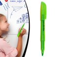 thumbnail image 1 of Clearance Fluorescent Highlighter Pen, Smooth Writing Colored Marker Stationery with Pen Clip, Lightweight Long Barrel Highlighter for Notebook Marking, Class Note-Taking and Planner Decoration, 1 of 6