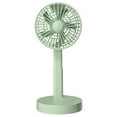 thumbnail image 1 of Hvmvliv Foldable Fan Vertical Telescopic Fan Mini Desktop Fan 3 Speeds Wind Summer Coolings Fan for Indoor/Outdoor Green, 1 of 7