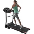 thumbnail image 1 of Clearance Foldable Treadmills for Home,Under Desk Electric Treadmill Workout Running Machine,2.5HP Portable Compact Treadmill with 12 Pre Set Programs and 16.5 Inch Wide TreadBelt, 1 of 6