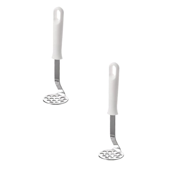 Clearance Food Blender under $6 Manual Potato Masher Large Crusher For Mashed Potatoes Stainless Multi Purpose Mini Potato Puddler Stainless Household Manual Potato Mashers