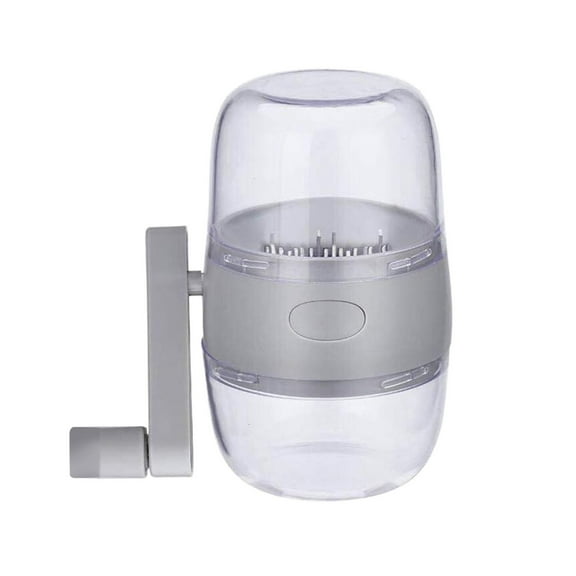 Clearance Food Blender under $8 Manual Nut Grinder Portable Nut Chopper Hand Crank For All Walnut Food Chopper Garlic Cutter Hand Held Food Shredder Cutter Mincer Kitchen Tool