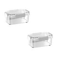 thumbnail image 1 of Clearance Food Storage under $10 Divided Serving Tray With Lid Snack Box Container Snackle Box Charcuterie Box Container Divided Veggie Tray Fruit Tray Food Storage Containers For Candy Fruits S, 1 of 4