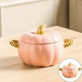 thumbnail image 1 of Clearance Food Storage under $10,Oven Pumpkin Bowls Ceramic Pumpkin Pots For Cooking Pumpkin Dutch Oven Pot With Lid Pumpkin Soup Bowls For Home Thanksgiving Halloween, 1 of 9