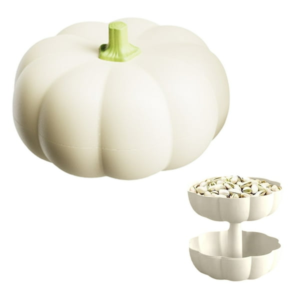 Clearance Food Storage under $20,Fall Decorations For Home Snack Box Candy Box Multifunctional Pumpk In Shaped Candy Tray Storage Box Nut S Snacks Candi Es Cookies Candy Holder For Hallow