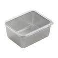 thumbnail image 1 of Clearance Food Storage under $5 Stainless Steel Square Plate With Lid Thickened Metal Dish Plate For Food Small Square Baking Tray For Oven Food Grade Stainless Steel Tray, 1 of 8