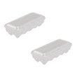 thumbnail image 1 of Clearance Food Storage under $6 24 Grids Transparent Drawer Space Quality Eggs Storage Box Rolling Plastic Egg Holder Basket Organizer For Kitchen Fridge, 1 of 4