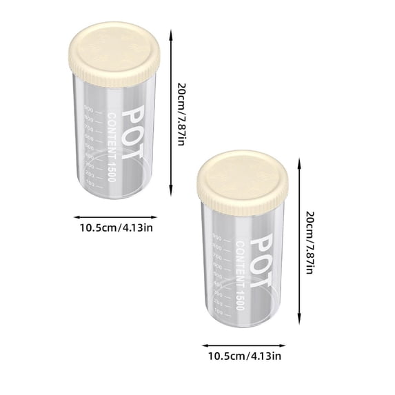 Clearance Food Storage under $6 Airtight Food Storage Containers With Lids Plastic Kitchen And Pantry Organization Canisters For Cereal Dry Food Flour And Sugar