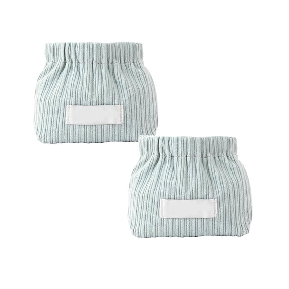 Clearance Food Storage under $6 Corduroy Elastic Hair Tie Organizer Corduroy Lipstick Bag Portable Travel Corduroy Elastic Storage Bag Hair Accessories Organizer Large Capacity Storage Bag Trave