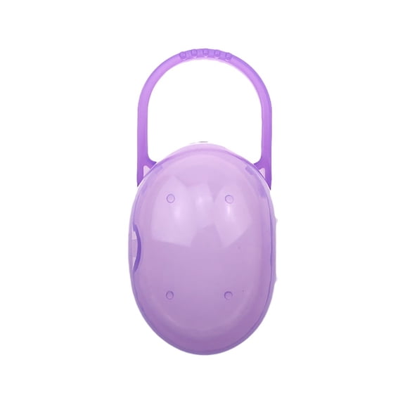 Clearance Food Storage under $1,Baby Pacifier Case Container Holder Travel Storage Box Purple
