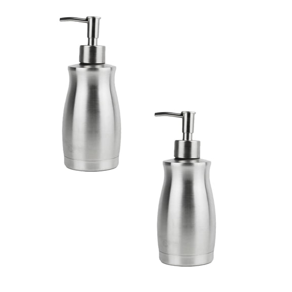 Clearance Food Storage under $15 Soap Dispenser Stainless and Leak Proof Kitchen Bathroom 13.5Oz 400ML
