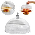 thumbnail image 1 of Clearance Food Storage under $5,Cake Stand Cover Display Cloche Serving Dish Cover Versatile Cake Cover Lid Dome For Kitchen Camping Wedding Home, 1 of 4