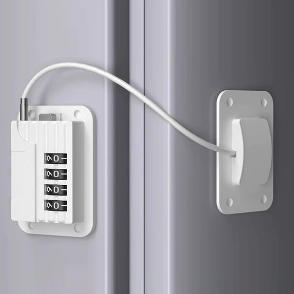 Clearance Food Storage under $5 Punch Child Lock Refrigerator Sliding Door Window Special Lock Multi Function Home Lock