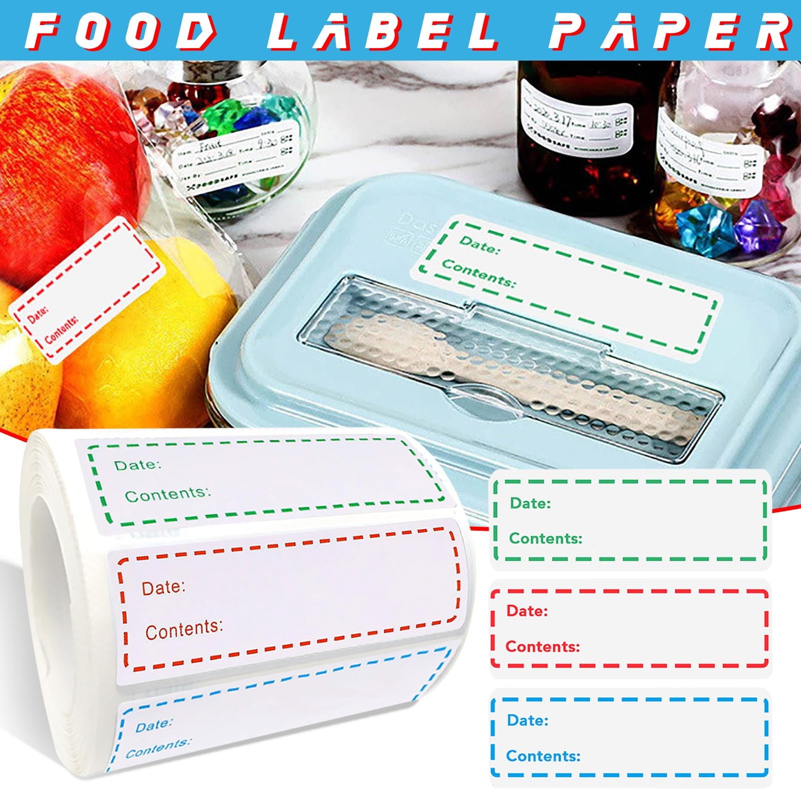 Clearance！ Food labels Give You An Idea Of What's In Your Fridge And