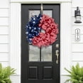 thumbnail image 1 of Clearance!Front Door Wreath, Home Decor, Patriotic Independence Day Wreath, Memorial Day Wreaths For Front Door, 4th of July Wreath, Festival Celebration Farmhouse Wreaths, 1 of 4