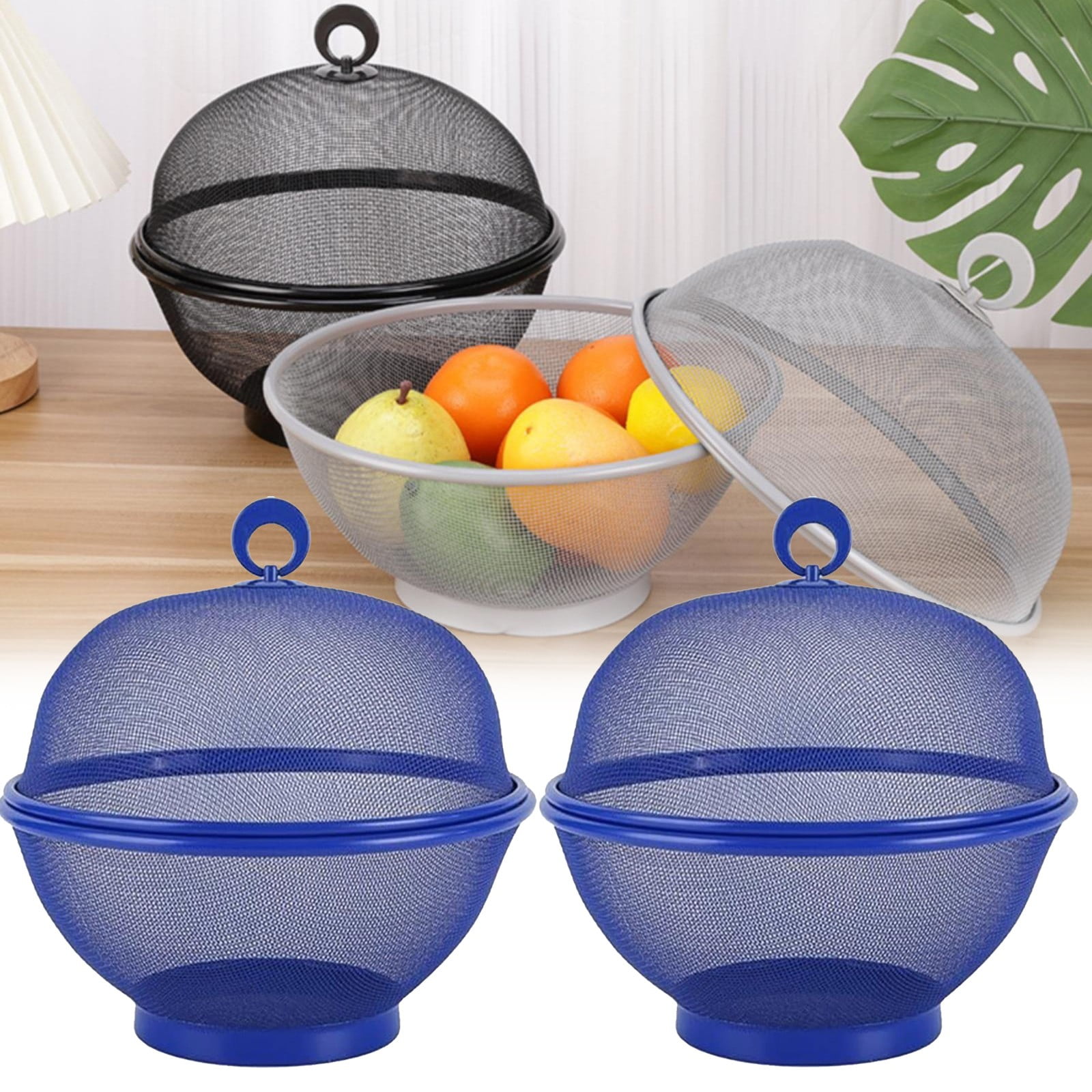 Clearance ! Fruit Basket with Fly Fruit Bowl with Lid Fruit Fly Fruit