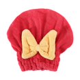 thumbnail image 1 of Clearance! Furenl Ultra Absorbent Hair Quick Drying Towel, New Style Super Absorbent Towel Cap for Ladies, Soft and Quick-Drying, Bow Design, Essential for Wet Hair, 1 of 9
