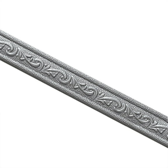 Clearance! Furenl Wall Trim Line Skirting Border 3D Pattern Sticker Decorative Self Adhesive Waterproof Wall Border Strip Foam Molding Trim for Home Baseboard Corner Line Wall Waist Lines Wallpaper