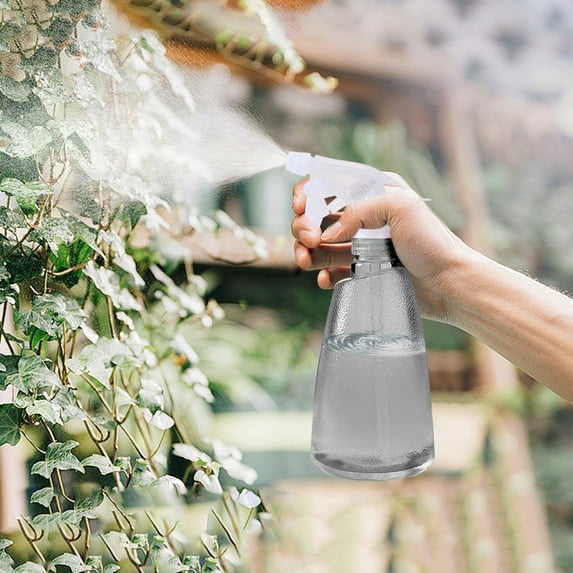 Fwttom Empty Spray Bottles, Small Spray Bottle for Cleaning, No Leak and Clog Push-type Water Spray Bottle for Hair Plants Cleaning Solution BBQ(500mL)