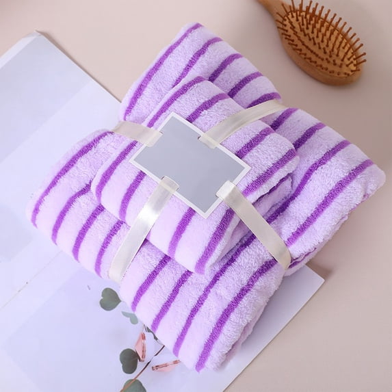 Fwttom Soft Linen 2 Pc Towel Set 1 Bath Towel 1 Washcloth Towels For Bathroom Towel Set For Adults-Highly Absorbent And Towel Set, Camping Essentials and Beach Essentials