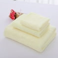 thumbnail image 1 of Fwttom Three Sets Of Fibre Bath Towel Towel Towel Absorbent Towel Embossed Bear Bath Towel Beach Towel, Camping Essentials and Beach Essentials, 1 of 5