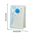 thumbnail image 1 of Fwttom Vacuum Seal Bags for Clothing, Space Saver Vacuum Storage Bags (Jumbo/Large/Medium/Small) Compression for Comforters and Blankets, Sealer Clothes Storage, Hand Pump Included, 1 of 5
