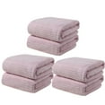 thumbnail image 1 of Fwttom Velvet Towel For Adult Daily Use At Home Absorbent Dry Hair Towel That Does Not Hair Beach Towel Strip Patterned Bath Towel, Camping Essentials and Beach Essentials, 1 of 6