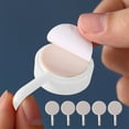 thumbnail image 1 of Clearance GFHFHITJ 5-Pack Adhesive Wall Hooks for Bathroom and Kitchen - No-Drill Damage- Installation - Strong Adhesive 360 Rotation - for Hanging Towels Utensils, 1 of 6