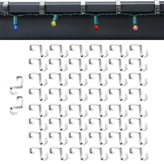 GFHFHITJ 50pcs Wreath Hanger Door Metal Door Hook Decoration Hooks Wreath Small Pendant Hooks