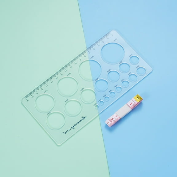 Clearance GLLCBF Ruler Silicone Nipple Measuring Ruler Measuring Card Breast Aspirators Ruler Flange Nipple Size Measuring Tool
