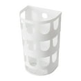 thumbnail image 1 of Clearance! GUIGUI Rack Wall Mounted Garbage Bags Tray Storage Box Multipurpose Plastic Bags Holder Rack Kitchen Tableware Sundries Organizer (White), 1 of 3