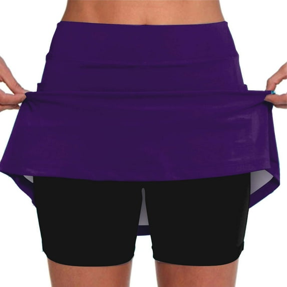 GZWYHT Skorts For Women With Pockets Golf Skirts For Women Athletic Skorts For Women Mini Skirts For Women Tennis Skirt Black L