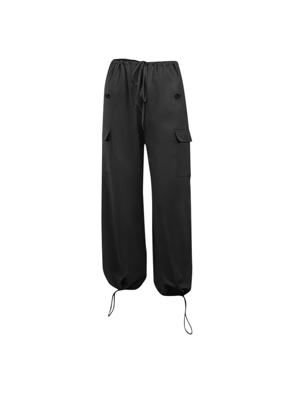 Women's Pants $5,Fashion Women Trousers Full Pants Casual Straight Solid Color Suit Pants