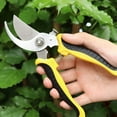 thumbnail image 1 of Clearance!Garden Pruning Shears Stainless Steel Blades Handheld Pruners Bypass Pruning Shears For Your Garden，Yellow, 1 of 9
