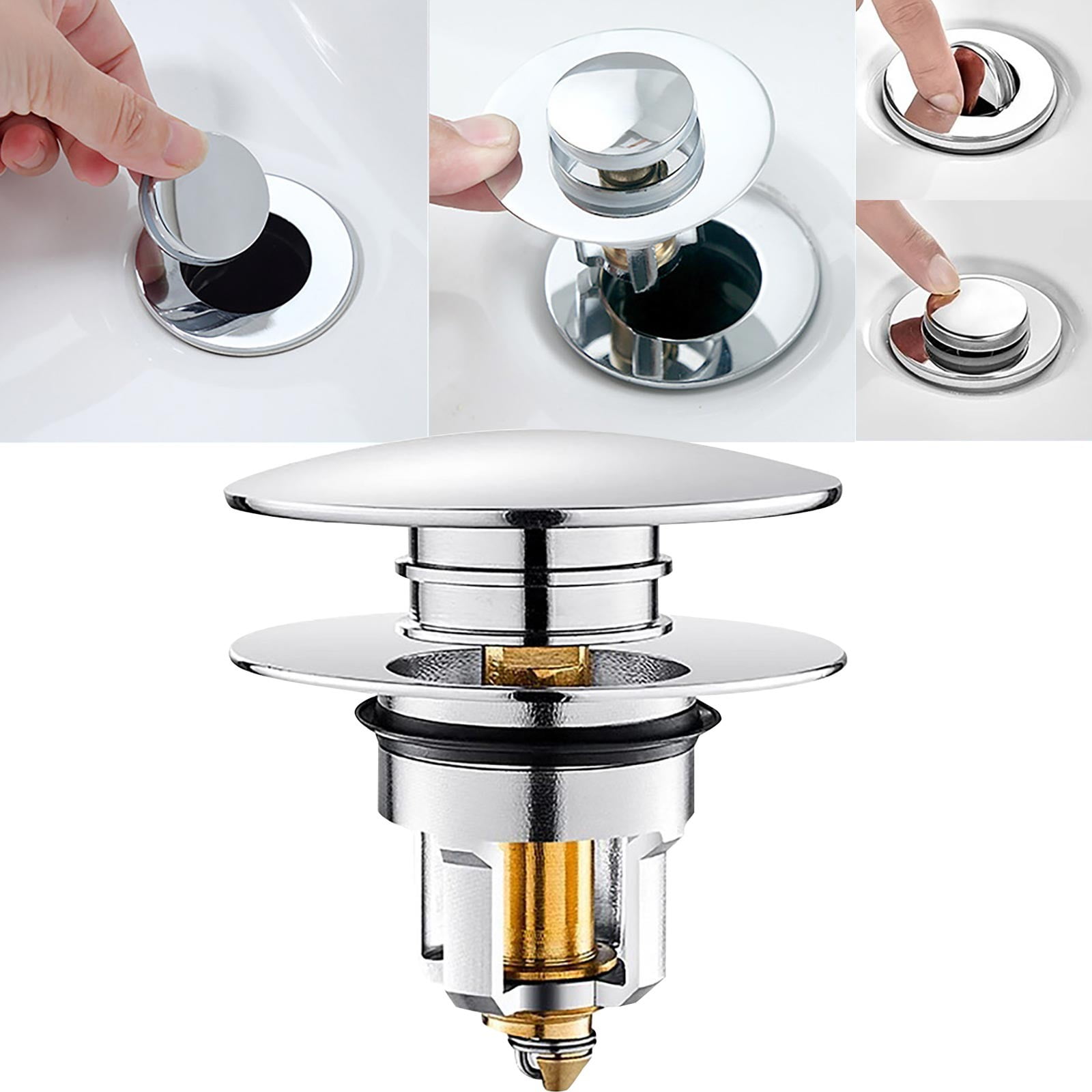 Clearance！ Gbayxj Basin Drain Stopper with Up Core Sink Plug with Anti
